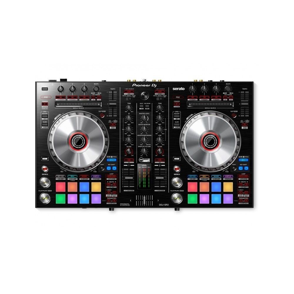 Контроллер ddj. Pioneer DDJ-sr2. DJ-контроллер Pioneer DDJ-sr2. Pioneer rev5-DDJ. Pioneer kontrol DDJ sb3