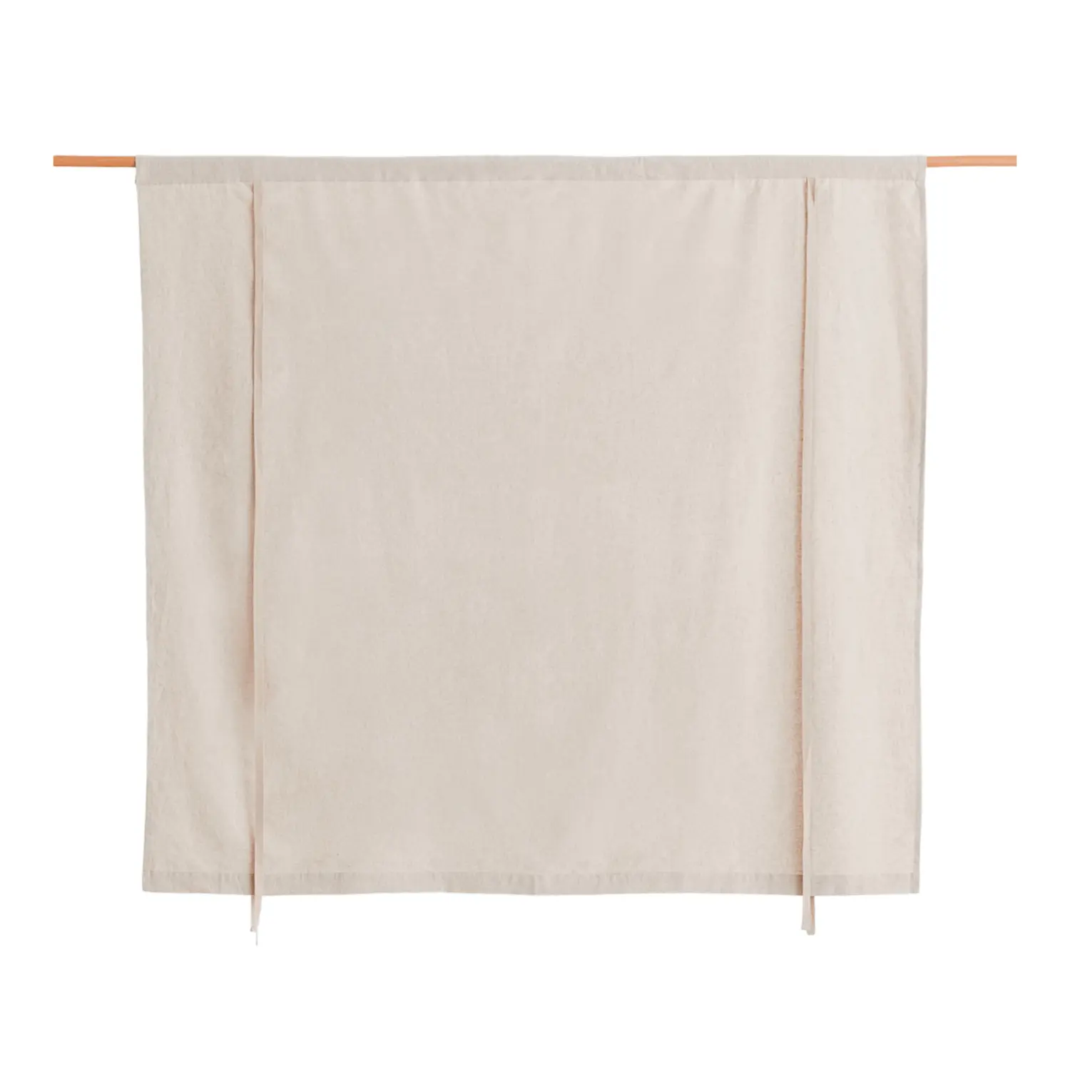 Шторы H&M Home Linen-blend Roll-up, светло-бежевый