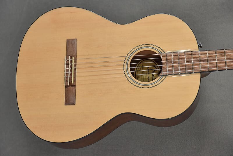 

CN-60S Нейлон, Накладка на гриф из орехового дерева, Натуральный Fender CN-60S Nylon, Walnut Fingerboard,