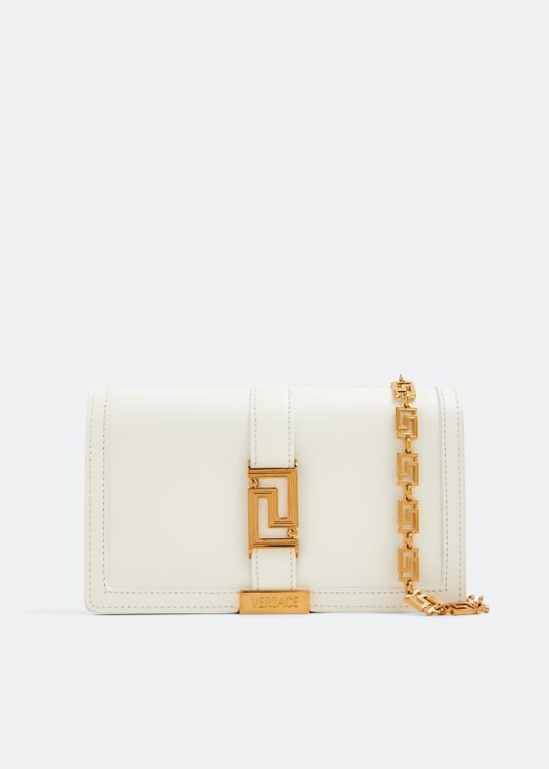 

Клатч VERSACE Greca Goddess clutch, белый