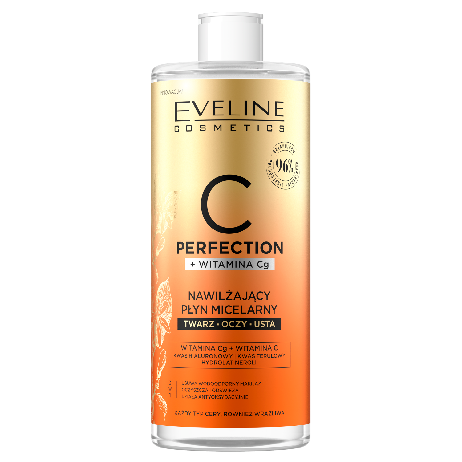Eveline Cosmetics C-Perfection мицеллярная вода для лица, 500 мл