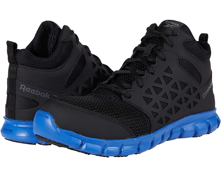 

Кроссовки Day One Safety Sublite Mid Reebok Work, черный