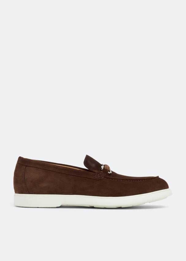 

Лоферы BARRETT Suede loafers, коричневый