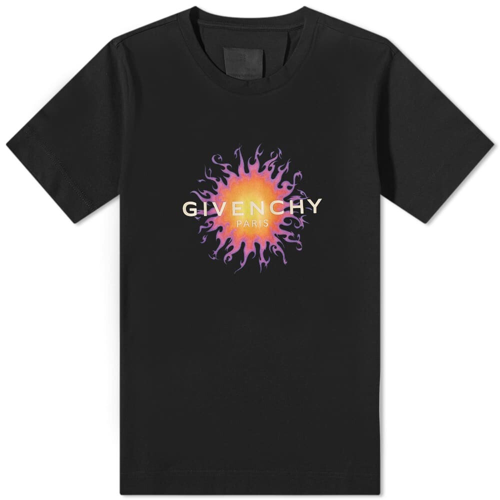 

Футболка Givenchy Fireball Logo Tee, Черный