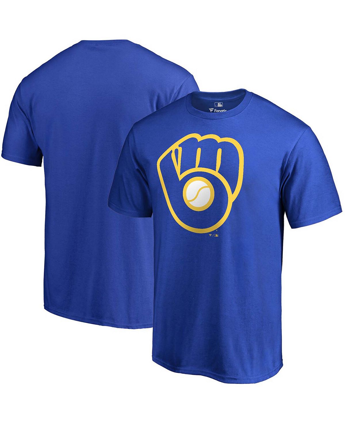 

Мужская футболка royal milwaukee brewers huntington Fanatics