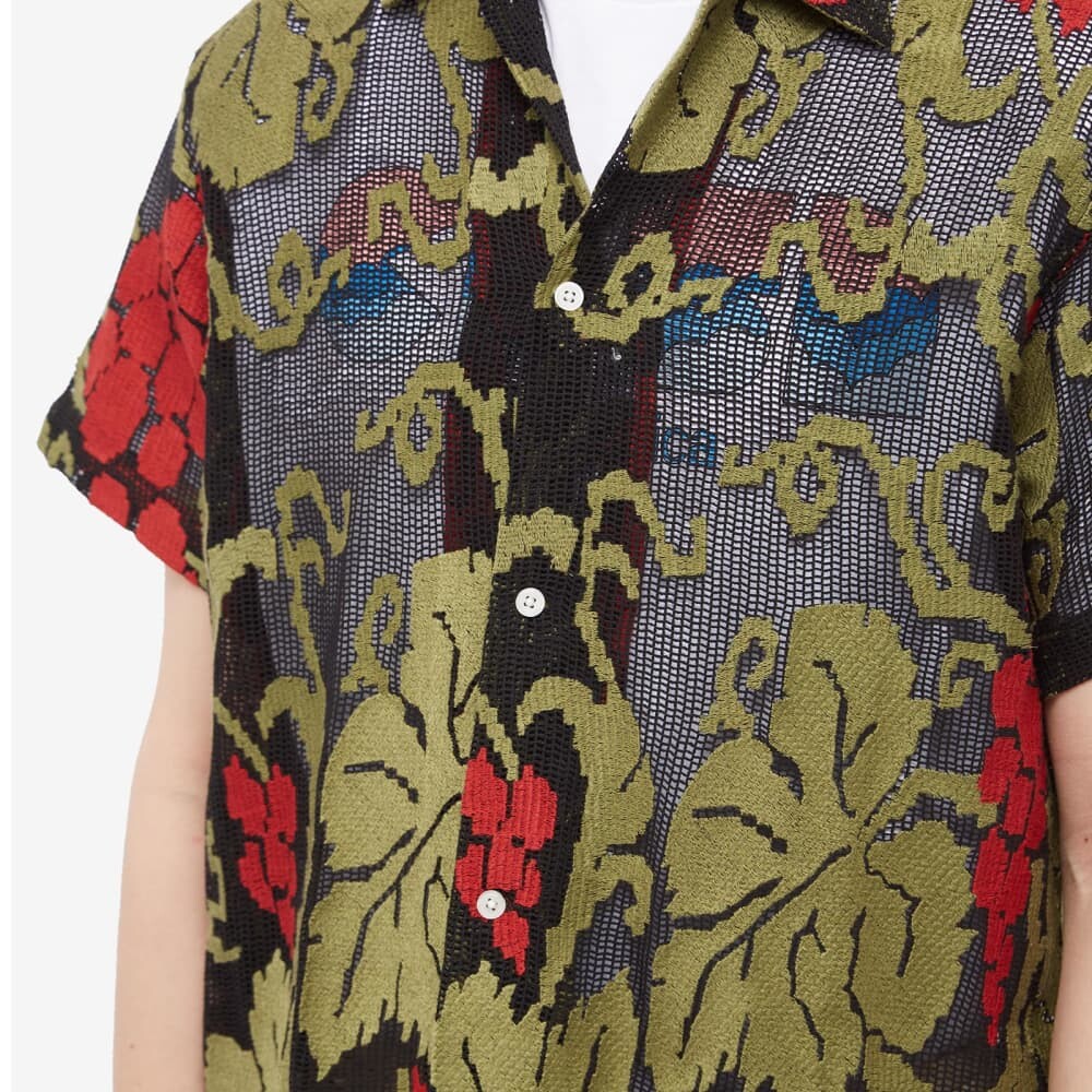 Рубашка BODE Vinyard Mesh Vacation Shirt – заказать из-за рубежа в«CDEK.Shopping»
