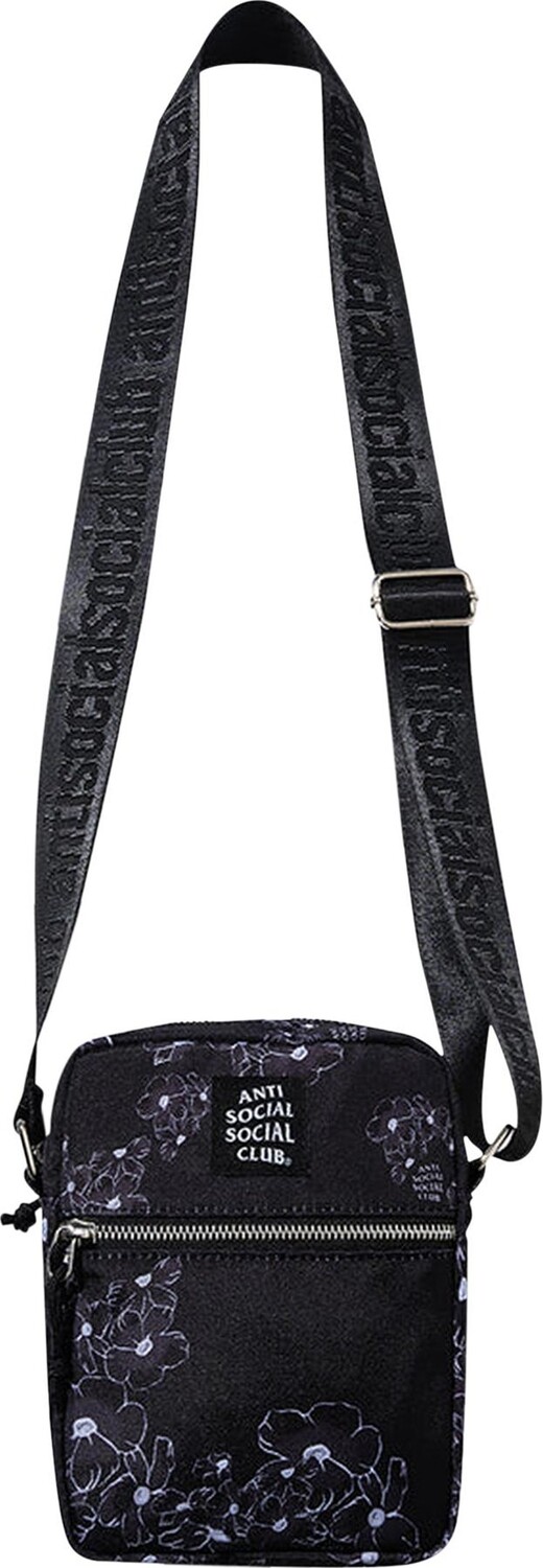 

Сумка Anti Social Social Club Draw Conclusions Side Bag Black, черный