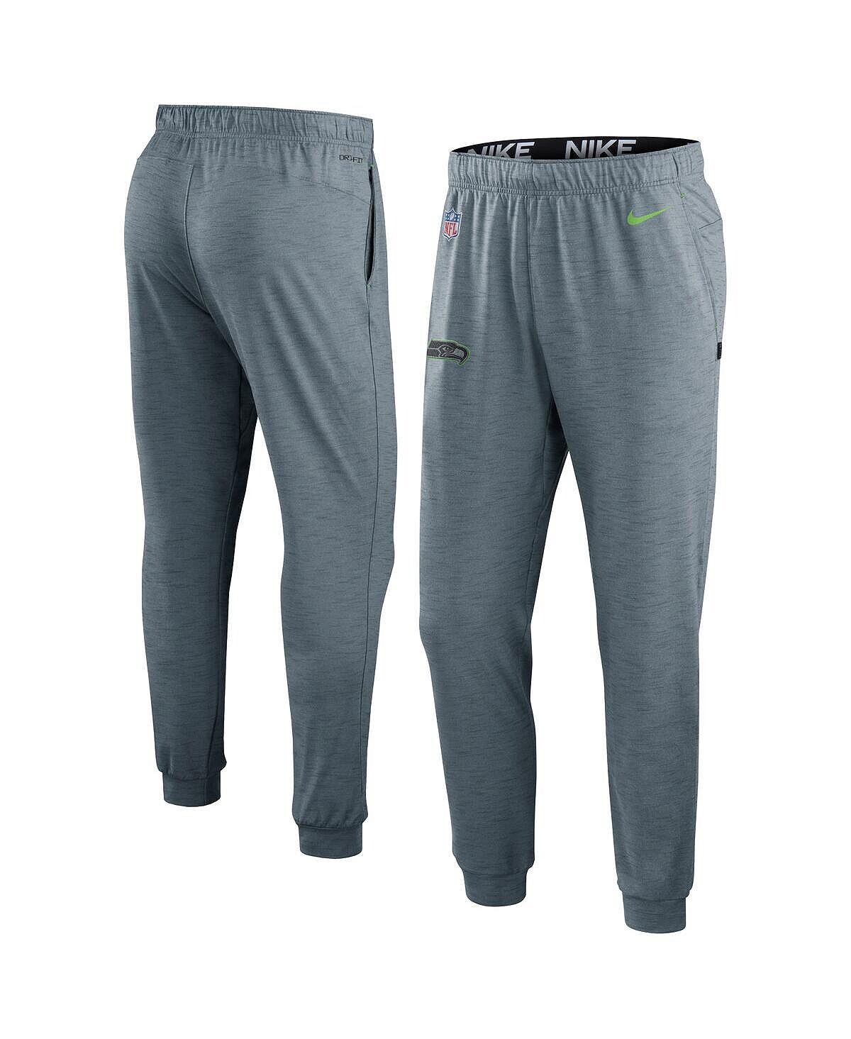 

Мужские брюки heather grey seattle seahawks sideline pop player performance lounge Nike, мульти