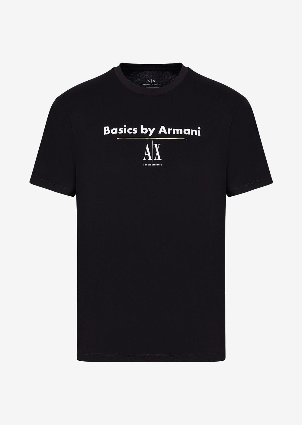 

Футболка стандартного кроя Armani Exchange, черный
