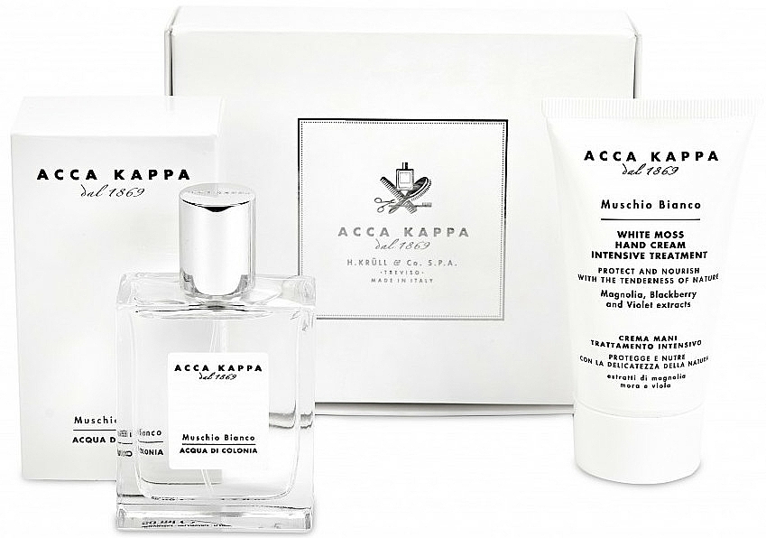 Парфюмерный набор Acca Kappa White Moss гель для душа acca kappa white moss 500 мл