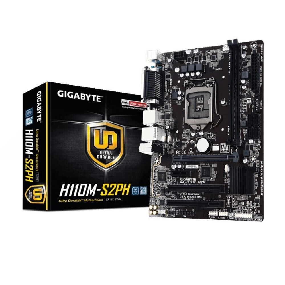 

Материнская плата Gigabyte H110M-S2PH 1151 DDR4