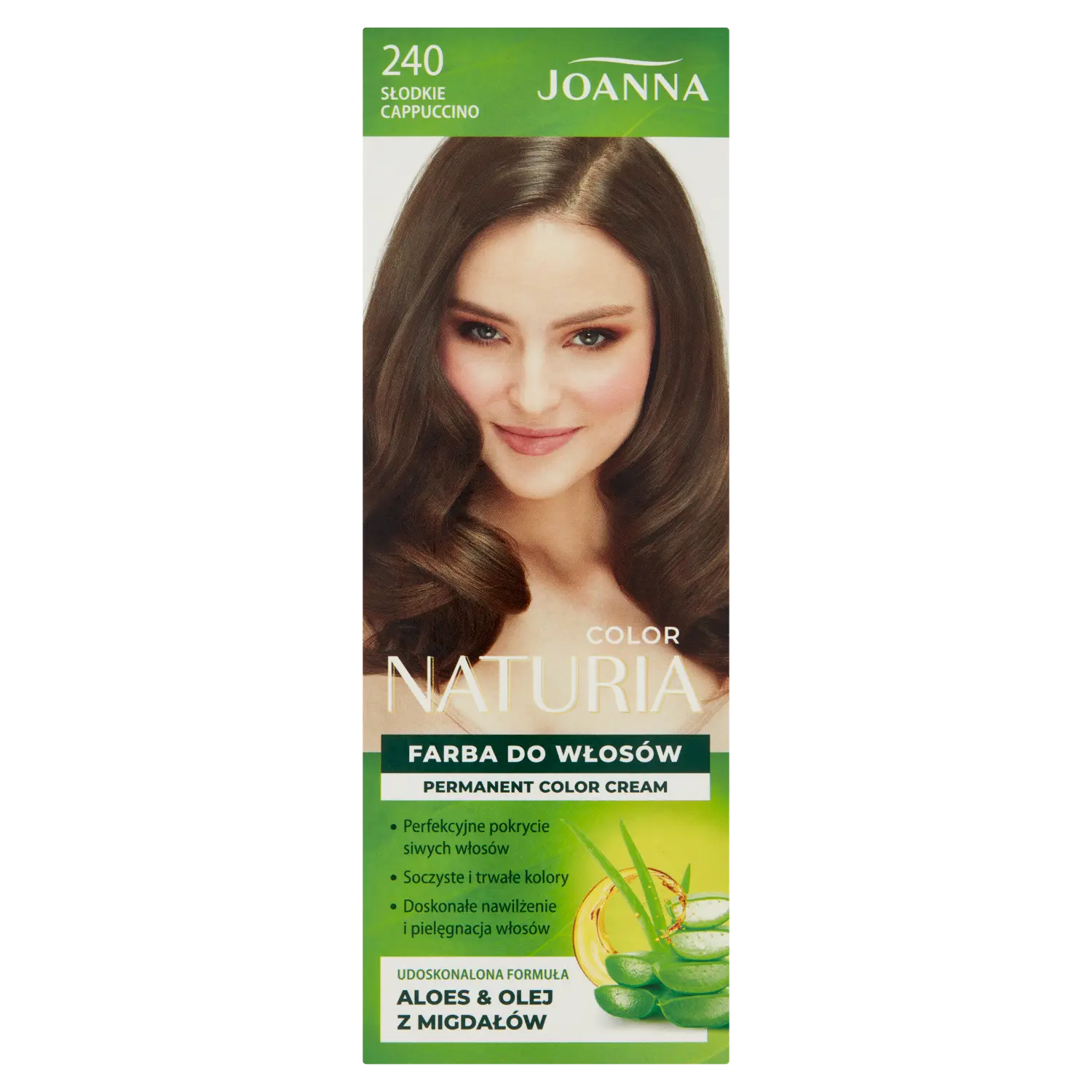 

Joanna Naturia Color краска для волос 240 сладкий капучино, 1 упаковка