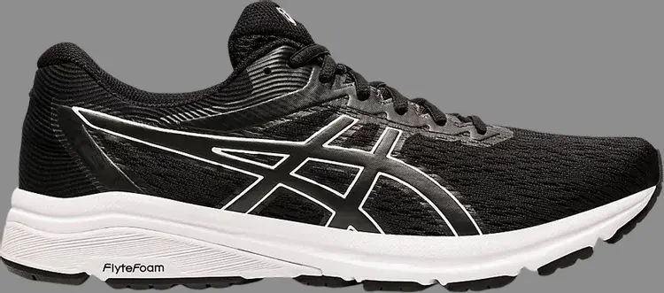 

Кроссовки gt 800 'black white' Asics, черный