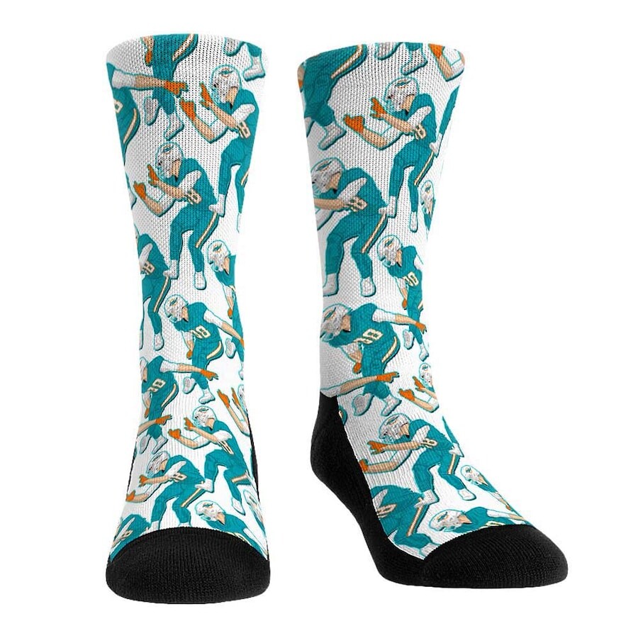 

Носки Rock Em Socks Miami Dolphins