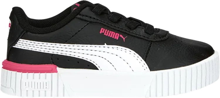 

Кроссовки Puma Carina 2.0 AC Infant Black Glowing Pink, черный