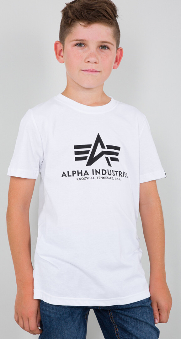 

Футболка Alpha Industries Basic детская, белая