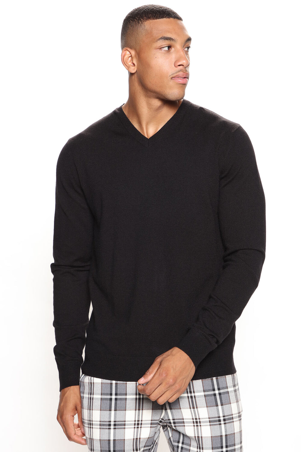 

Свитер Fashion Nova FNMM602, черный