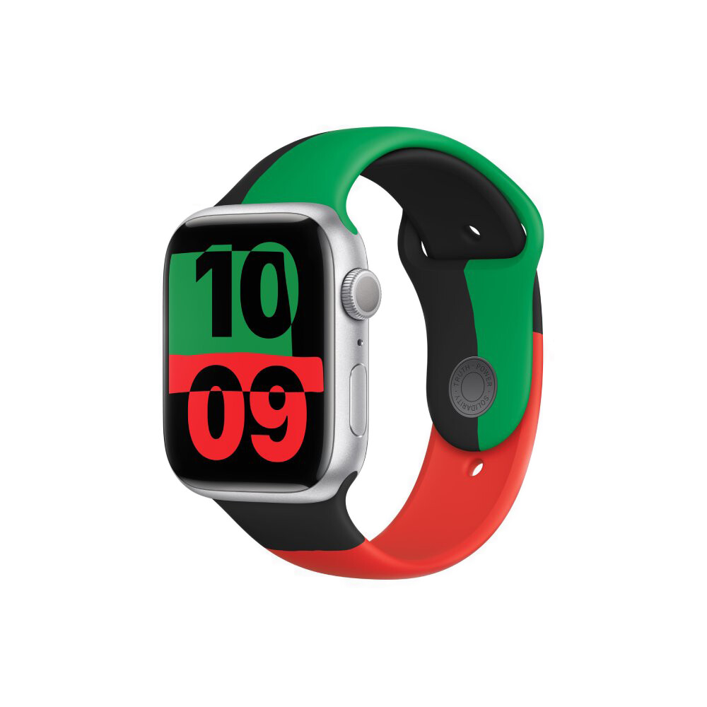 

Умные часы Apple Watch Series 9 (GPS), 45мм, Silver Aluminum Case/Black Unity Sport Band - S/M, Серебристый