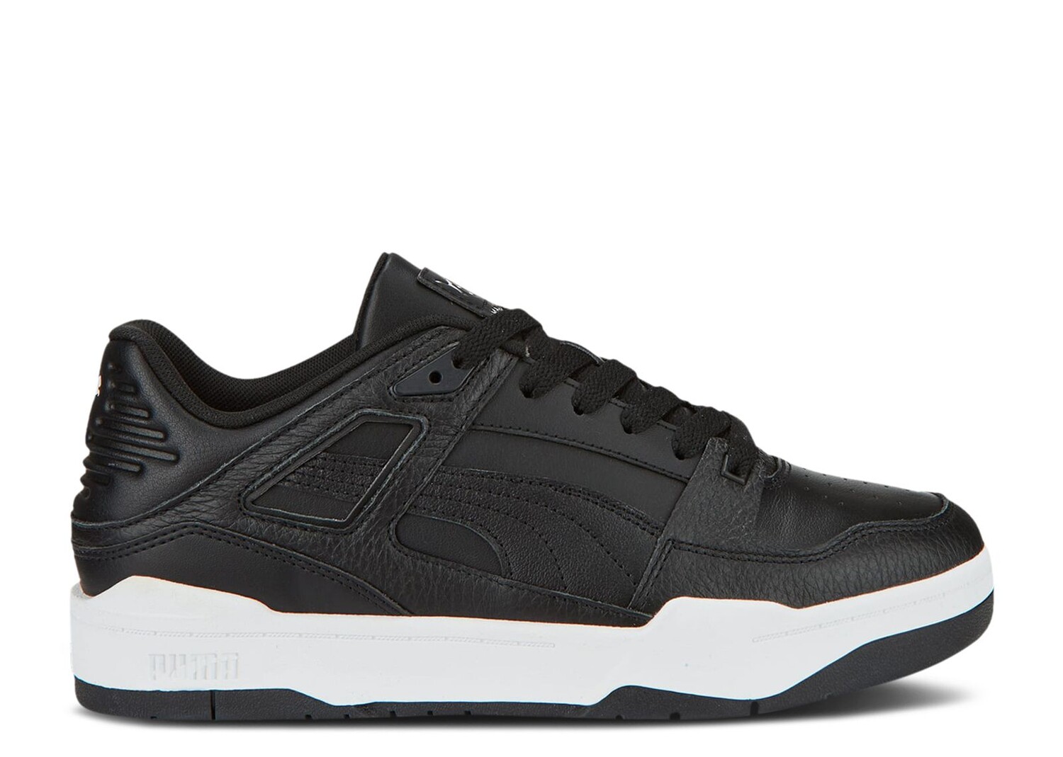 Кроссовки Puma Slipstream Leather 'Black White', черный кроссовки puma slipstream unisex black white