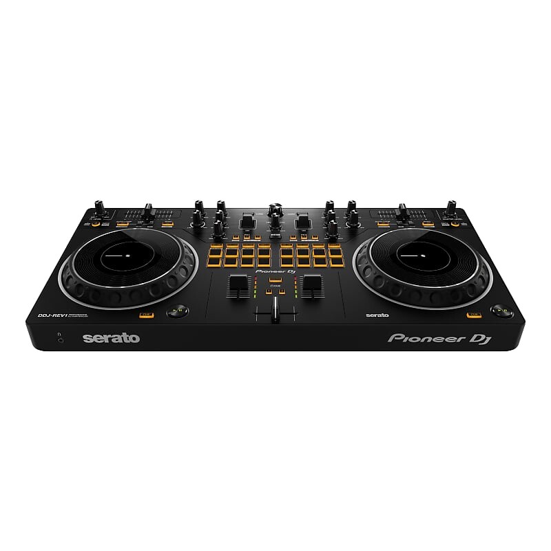 

2-дековый DJ-контроллер Pioneer DJ DDJ-REV1 для Serato DJ Lite, настройка в стиле Battle-Style DDJ-REV1/SXJ