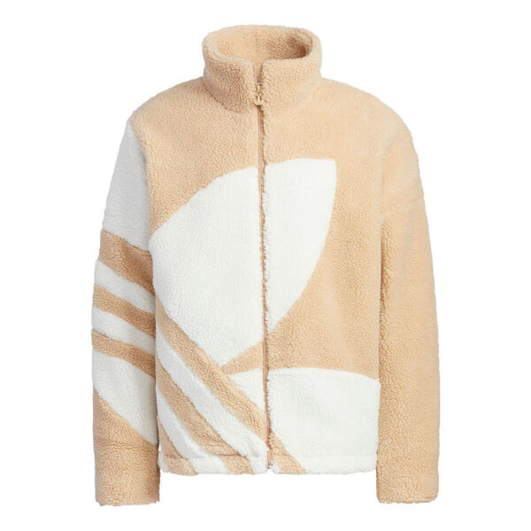 

Куртка Adidas Originals FW22 Sherpa Jacket Tr, бежевый