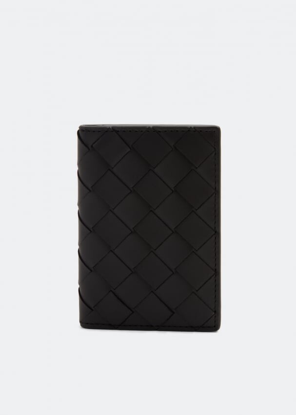 

Картхолдер BOTTEGA VENETA Flap card case, черный