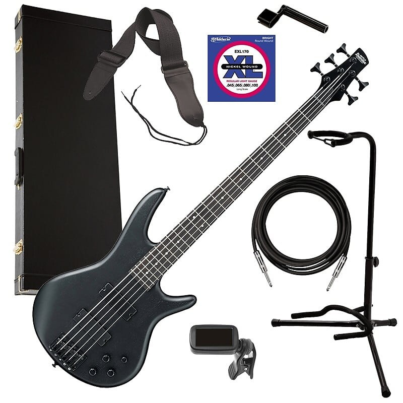 

Ibanez GSR205B 5-струнная бас-гитара, черная
