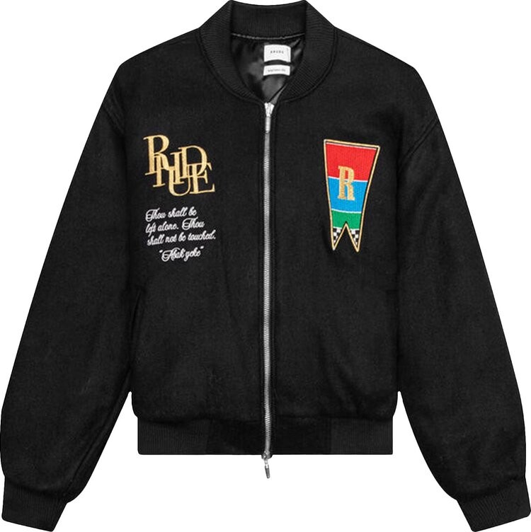 

Куртка Rhude Crest Jacket 'Black', черный