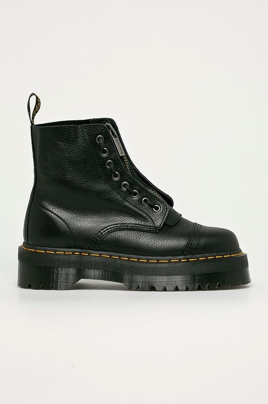 Кожаные ботильоны Sinclair Dr. Martens, черный