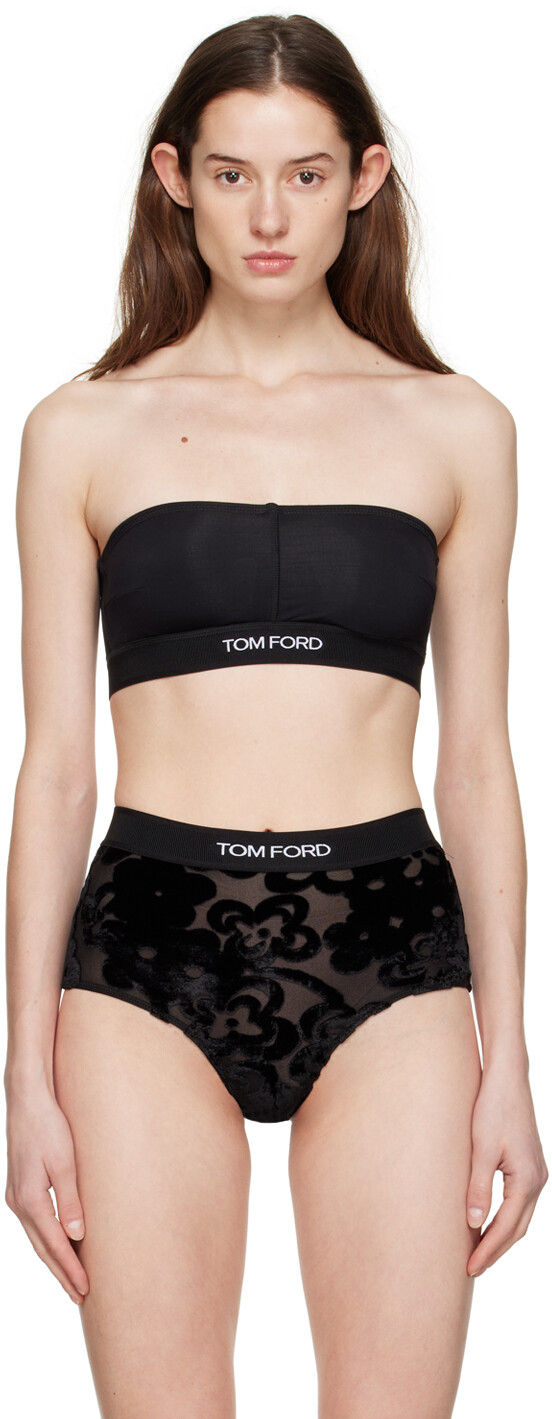 

Черный фирменный бюстгальтер TOM FORD