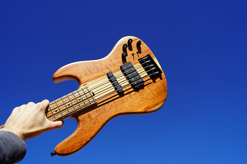 Басс гитара Sadowsky MetroLine 2022 LTD - Natural Transparent 5-String Electric Bass Guitar w/ Bag