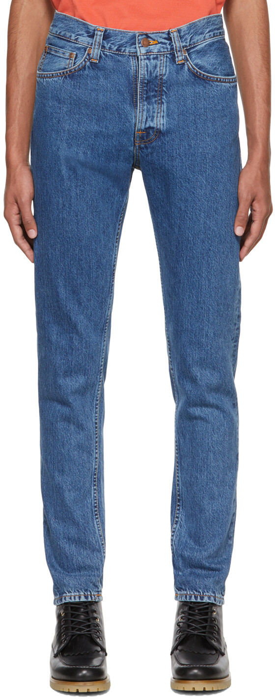 

Синие джинсы Steady Eddie II Nudie Jeans