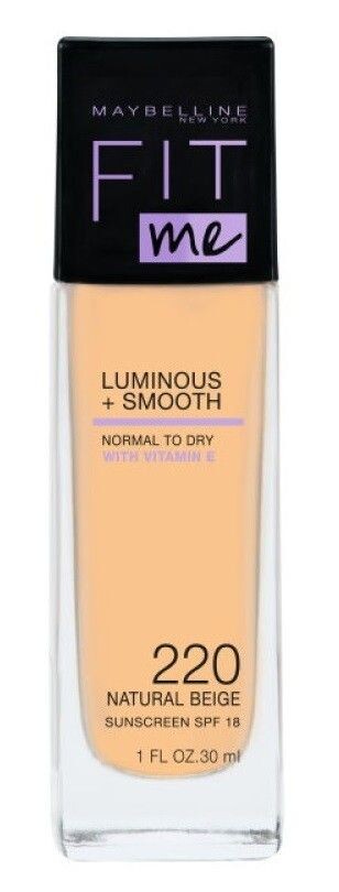 Maybelline Fit Me Luminous & Smooth Праймер для лица, 220 Natural Beige