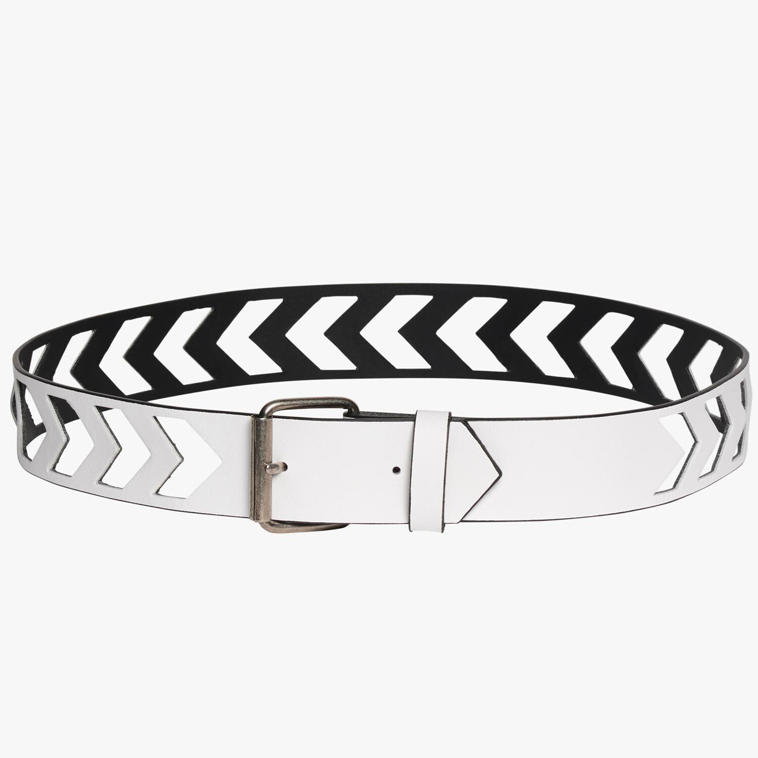 

Ремень Zara LTHR 12, белый