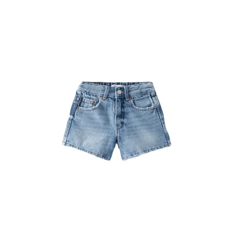 

Шорты Zara Kids Denim Bermuda, синий