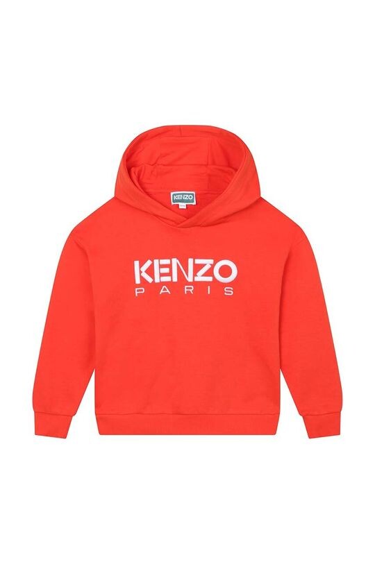 

Детская хлопковая толстовка Kenzo Kids, красный