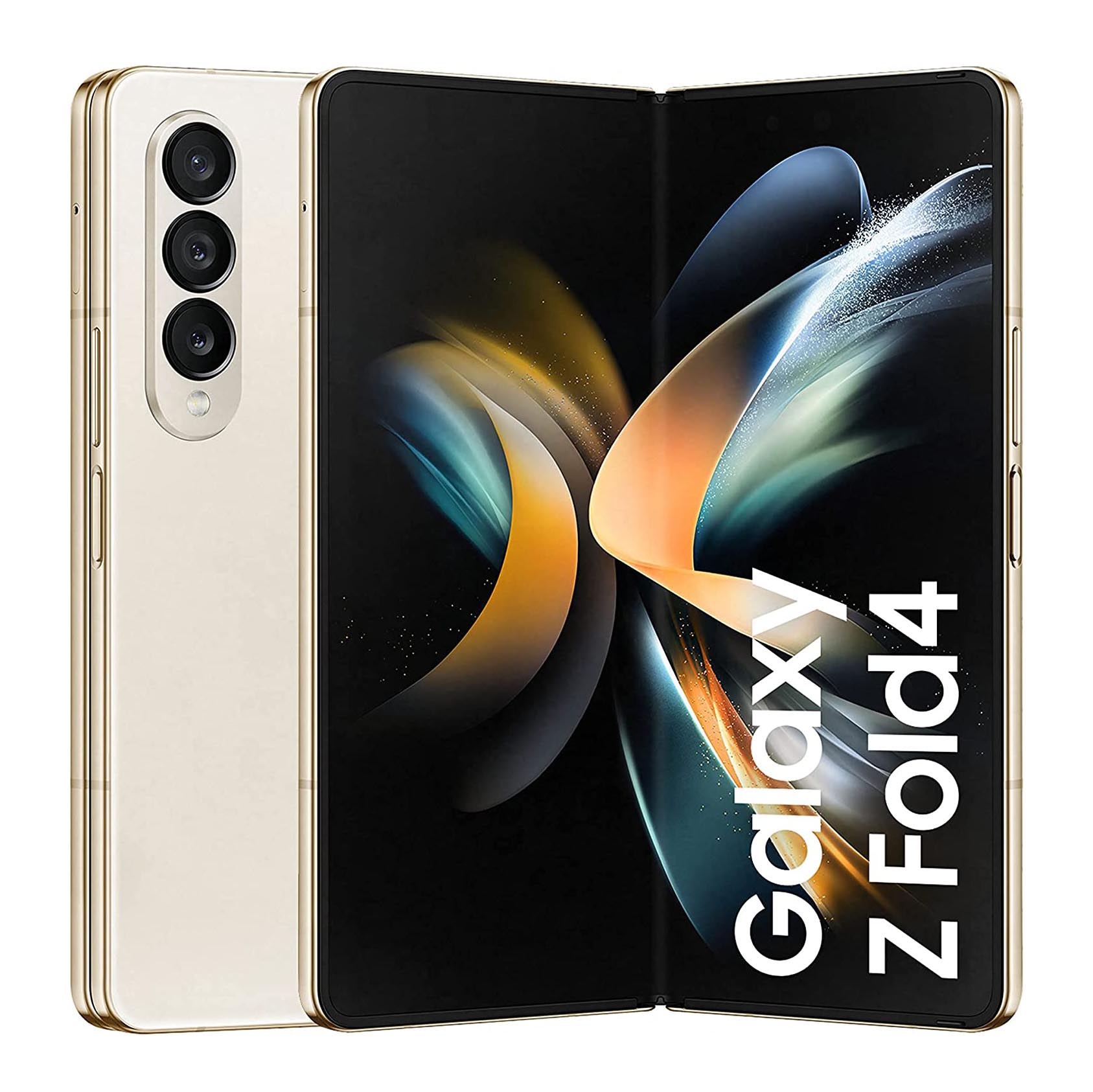 Смартфон Samsung Galaxy Z Fold4, 12 ГБ/512 ГБ, (1 Nano-Sim + E-Sim), бежевый tpu transparent case galaxy fold4
