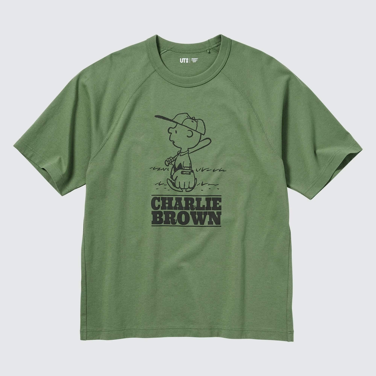 

Футболка Uniqlo UT Retro Peanuts, зеленый