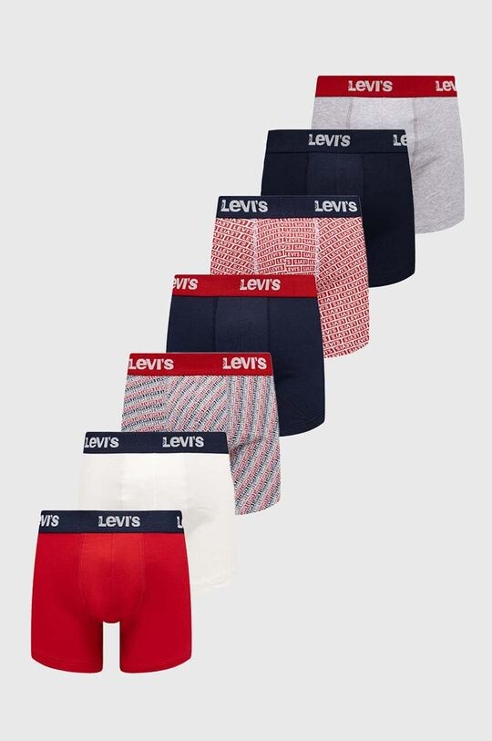 

7 пачек боксеров Levi's, темно-синий