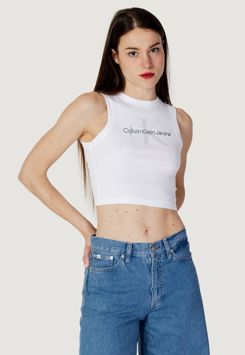 

Топ Calvin Klein Jeans, белый
