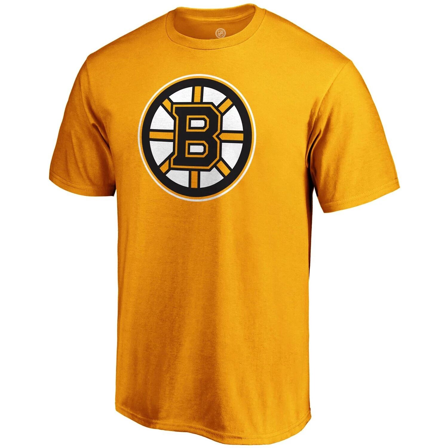 

Мужская футболка с логотипом команды Boston Bruins золотистого цвета Fanatics, Желтый