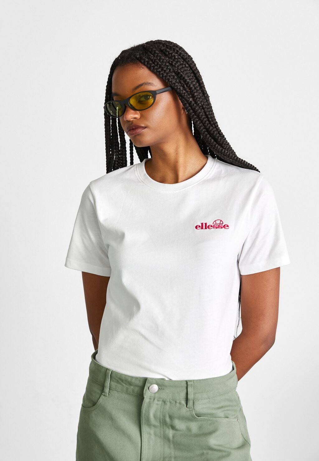 

Футболка с принтом Ellesse, белый