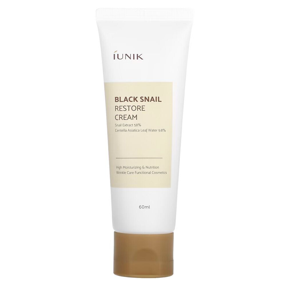 

Крем для лица антивозрастной регенерирующий Iunik Black Snail, 60 мл