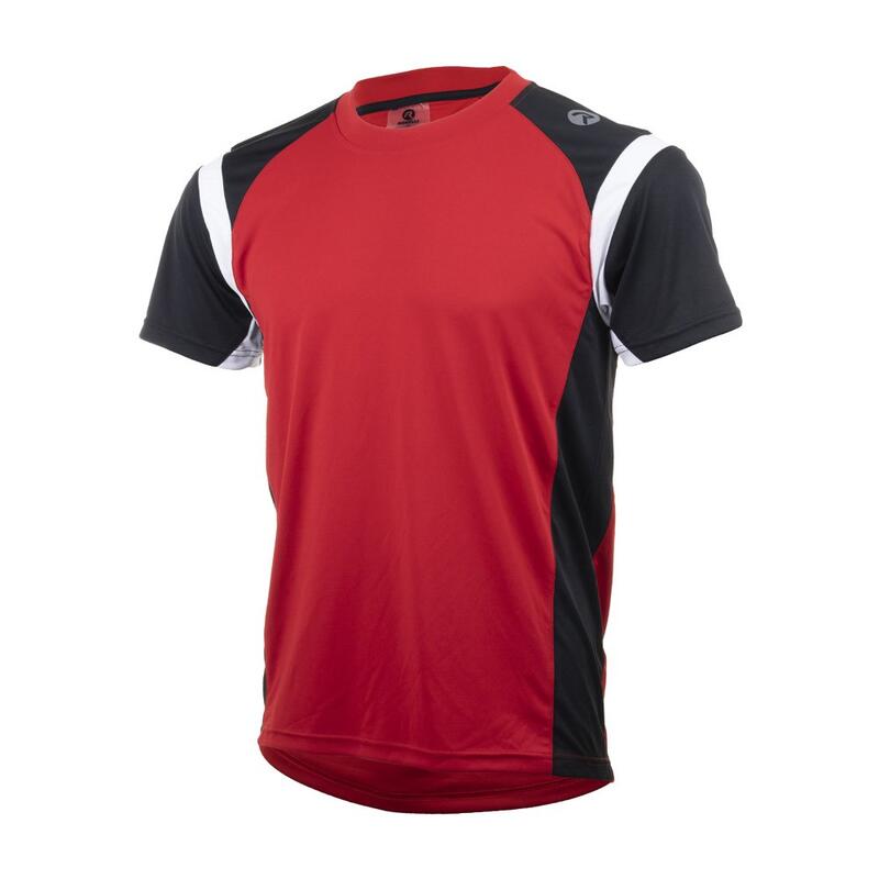 Мужская спортивная футболка с коротким рукавом - Dutton ROGELLI, цвет rot