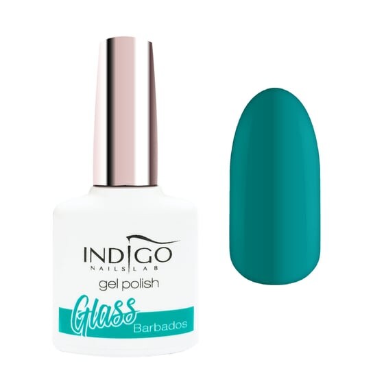 

Гель-лак Indigo Hybrid Varnish Glass Barbados 7мл
