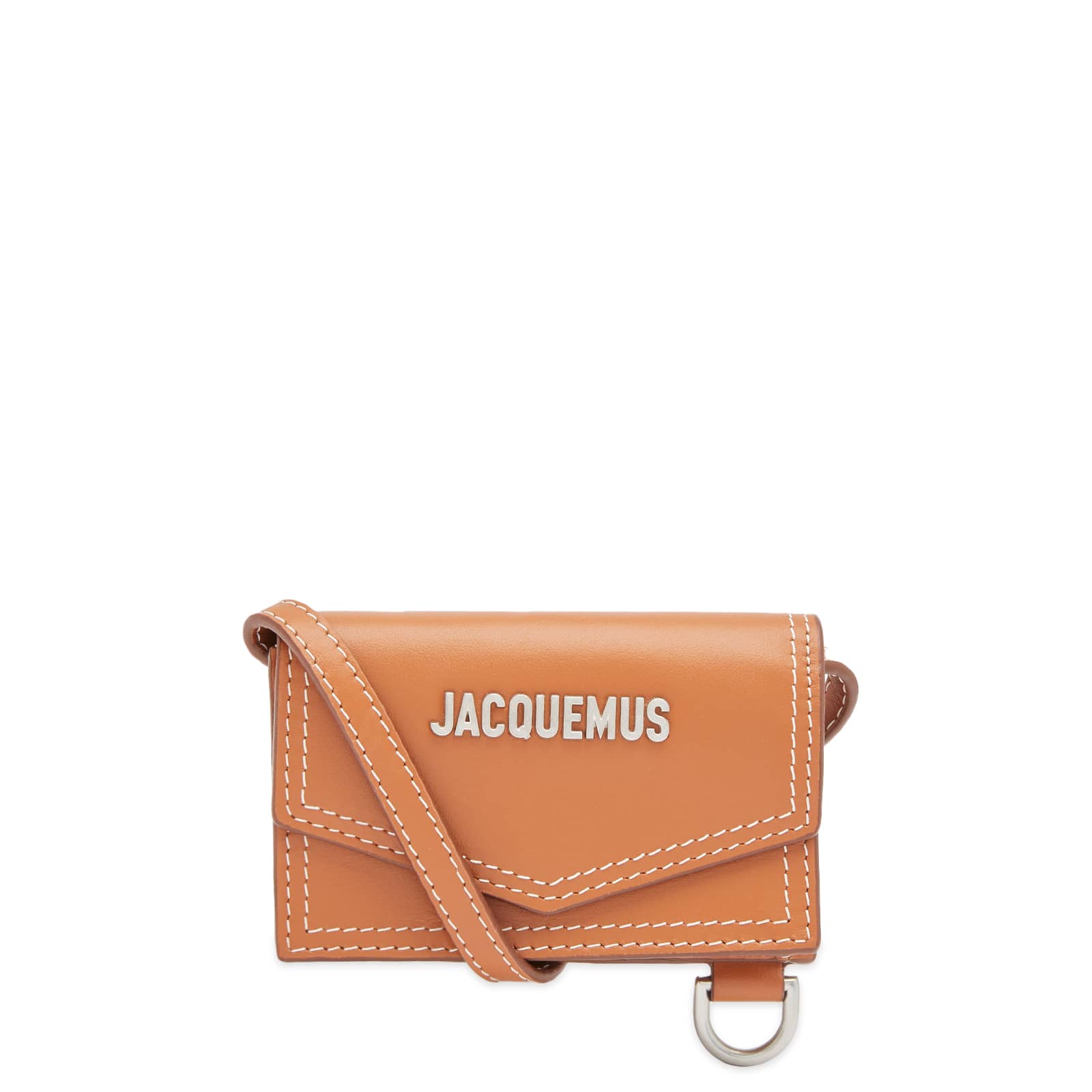 цена Сумка кросс-боди Jacquemus Le Porte Azur, цвет Light Brown