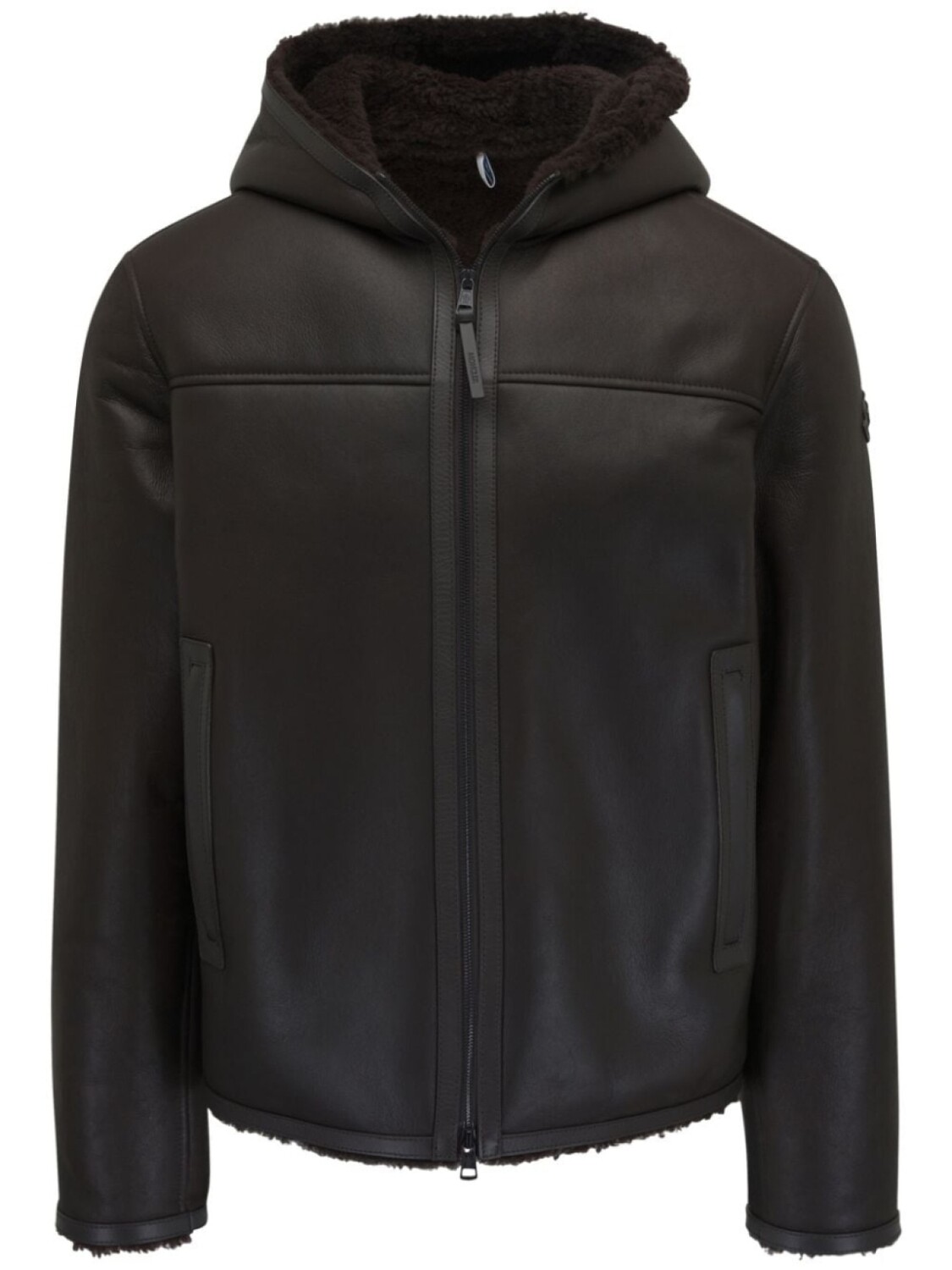 

Moncler пуховик Charnassere, коричневый