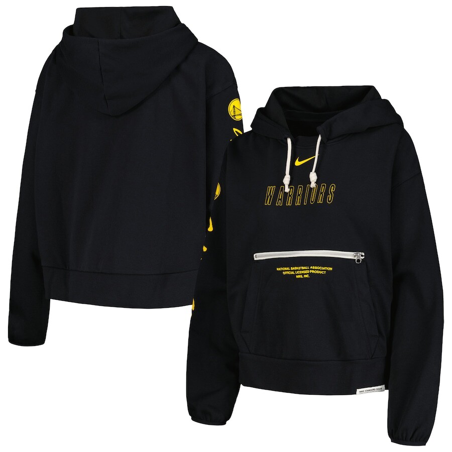 

Пуловер с капюшоном Nike Golden State Warriors, черный