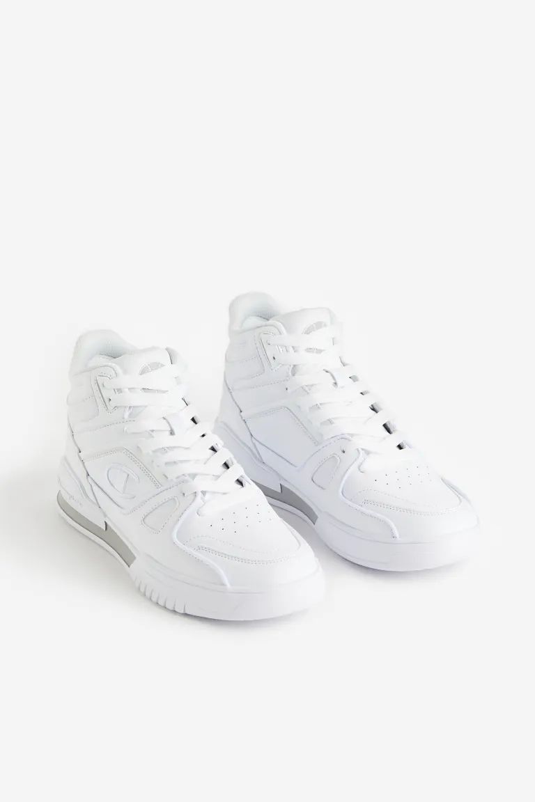 

Кроссовки mid cut 3 point mid H&M, белый