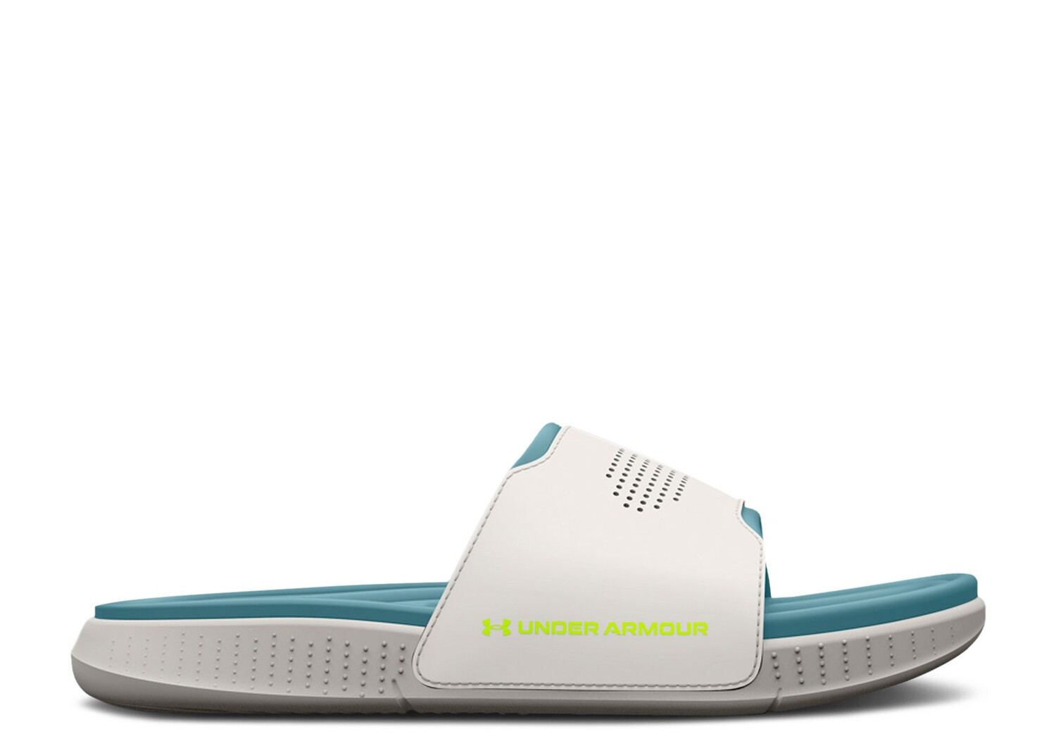 

Кроссовки Under Armour Ansa Elevate Slide 'Grey Mist Still Water', серый